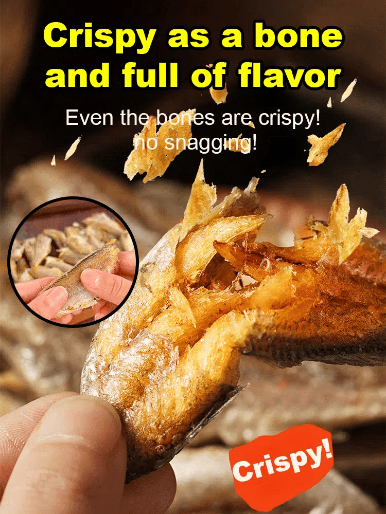 High-protein ready-to-eat deep-sea fish crisps-ZP