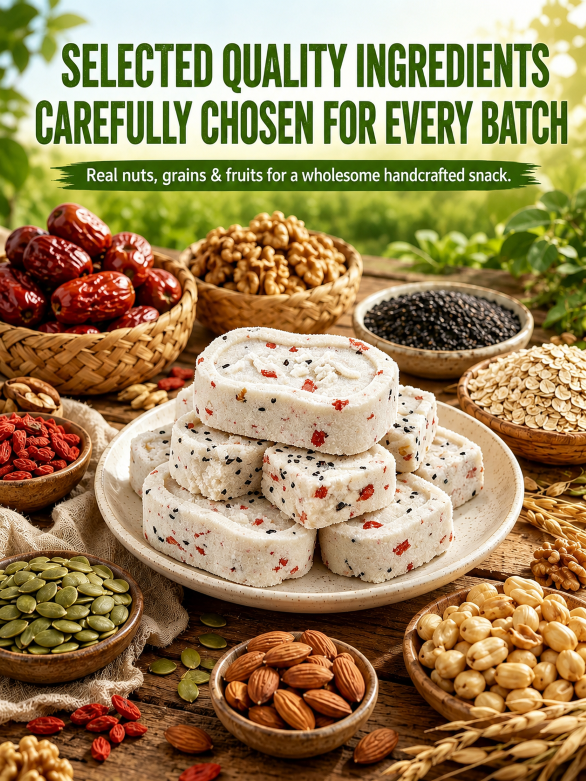 💖Handmade Red Date Poria Bazhen Cake🎁, Natural Whole-Grain Healthy Guilt-Free Treat-ZP