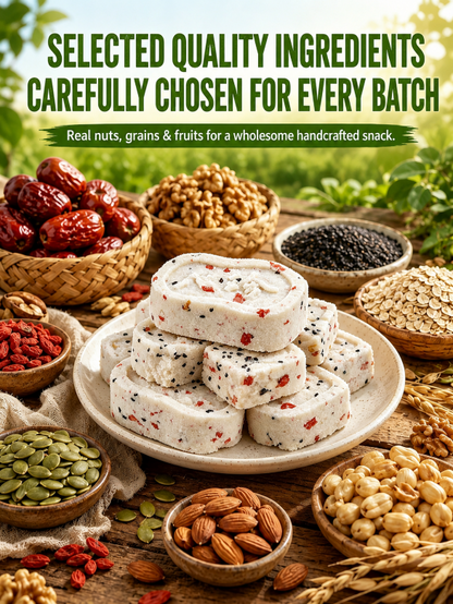 💖Handmade Red Date Poria Bazhen Cake🎁, Natural Whole-Grain Healthy Guilt-Free Treat-ZP