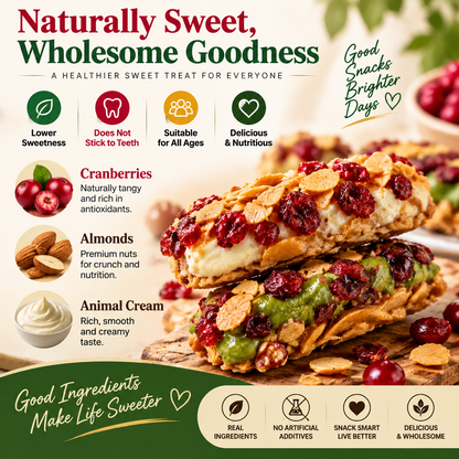 The Perfect Balance Of Crunchy Almonds & Creamy Filling-ZP