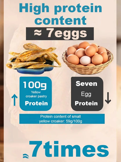 High-protein ready-to-eat deep-sea fish crisps-ZP