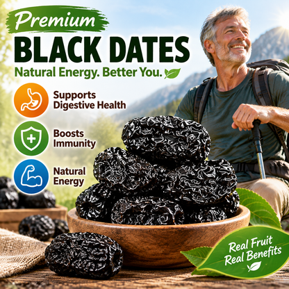 Premium Black Dates Packed with Natural Fiber for Better Digestion and Daily Balance-ZP2