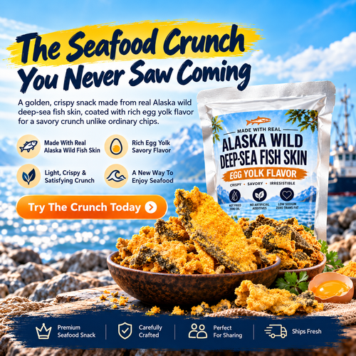 A Crunchy Protein Snack From The Ocean-ZP1