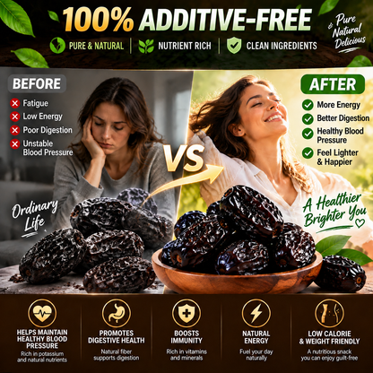 Premium Black Dates Packed with Natural Fiber for Better Digestion and Daily Balance-ZP2